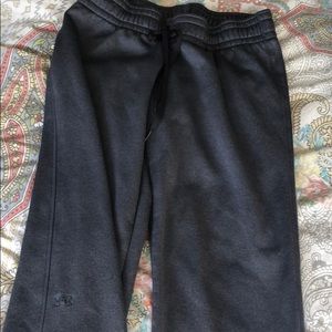 Under armour storm grey sweat pants.